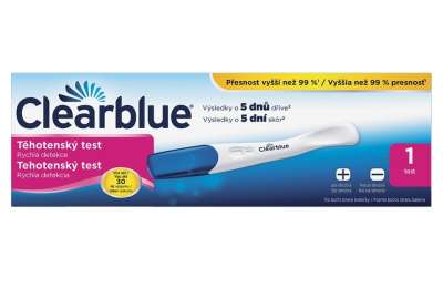 Clearblue EASY -rychlá detekce těhotenský test 1ks